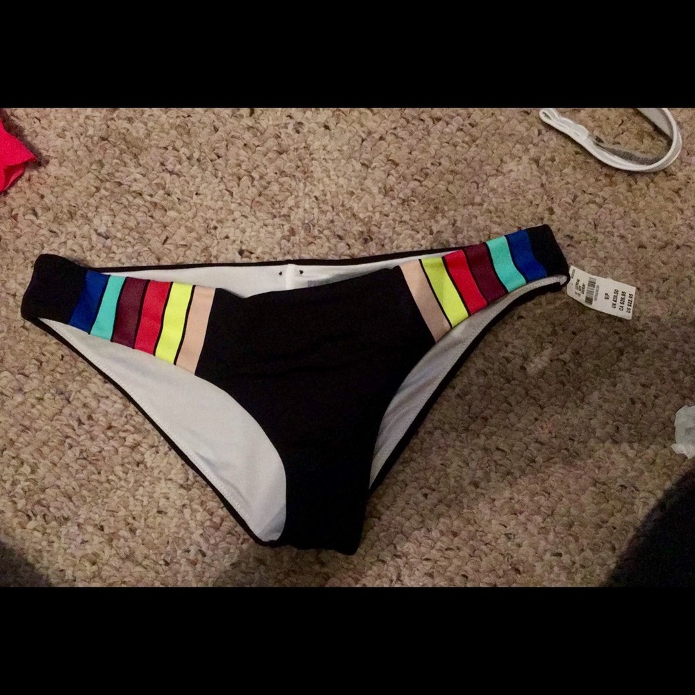 Pink bikini bottoms